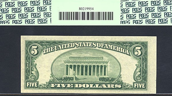 image for: Fr.1656 1953A $5  PCGS Choice CU64 PPQ  [27055488A] *Star* 