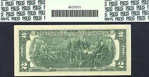image for: 1976 * Star * $2 PCGS Gem CU67 PPQ (Fr.1935F)