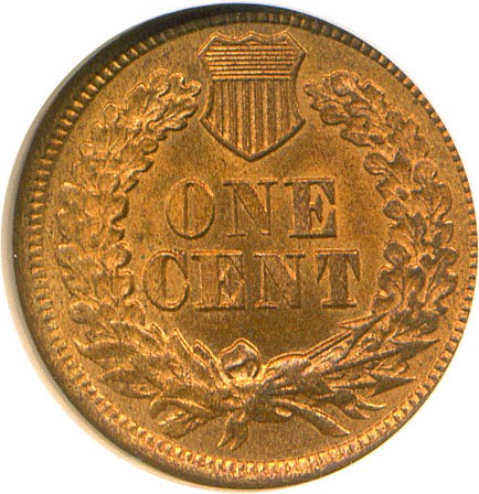 image for: 1864-L 1c  NGC MS65 RD