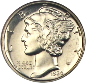 image for: 1936 10c NGC Proof 67