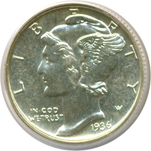 image for: 1936 10c PCGS/CAC Proof 65