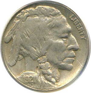 image for: 1921-S 5c PCGS XF40