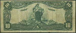 image for: 1902 $10 ANB of Lynchburg, VA PCGS VF20 PPQ (Fr.616, Ch #7308, Dateback)