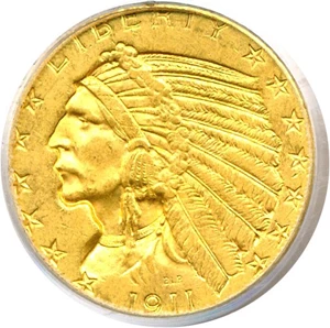 image for: 1911 $5 PCGS MS63