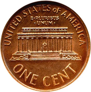 image for: 1972/1972 1c DGS MS63 (Doubled Die, Cleaned)