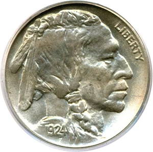 image for: 1924 5c PCGS MS66 *Color*
