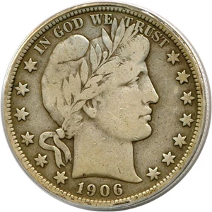 image for: 1906-S 50c PCGS F12