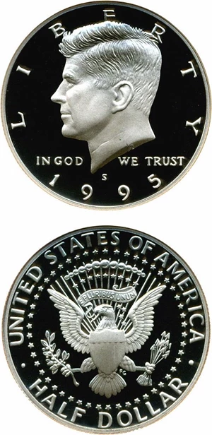 image for: 1995-S 50c NGC Proof 70