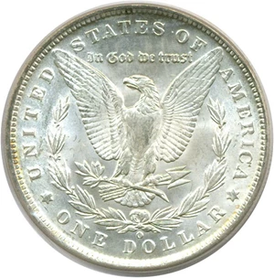 image for: Hot 50 VAM: 1890-O $1 PCGS MS65 (VAM 10 Comet Variety)