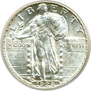 image for: 1928-D 25c PCGS MS65 FH