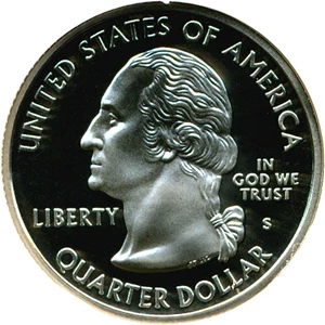 image for: 2000-S 25c New Hampshire NGC Proof 70 UCameo