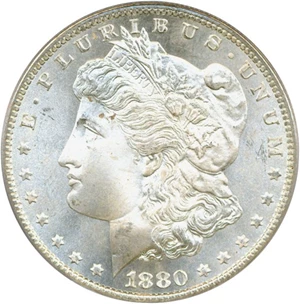 image for: 1880-S $1 PCGS MS68 (VAM 12)