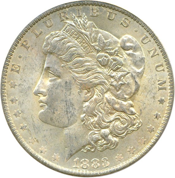 image for: Top 100 VAM: 1883-O $1 PCGS MS63 (VAM 4  O/O)