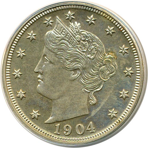 image for: 1904 5c  ANACS Proof 64