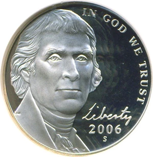 image for: 2006-S 5c Monticello NGC Proof 70 UCameo