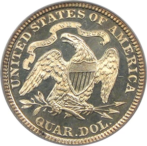 image for: 1888 25c PCGS Proof 64
