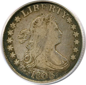 image for: 1806 25c PCGS/CAC F15