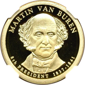 image for: 2008-S $1 Martin Van Buren NGC Proof 70 UCameo