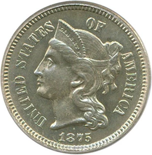 image for: 1875 3cN PCGS Proof 65