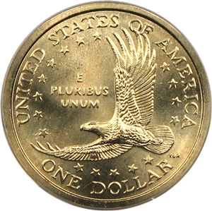 image for: 2000-P Sac Cheerios $1 PCGS MS68 (FS-401)