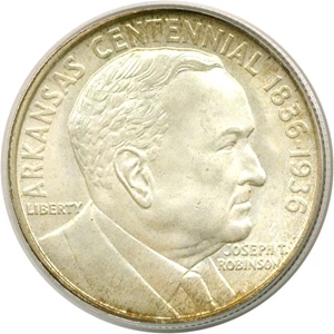 image for: 1936 50c Robinson PCGS MS66 OGH