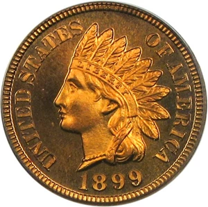 image for: 1899 1c PCGS Proof 66 RD