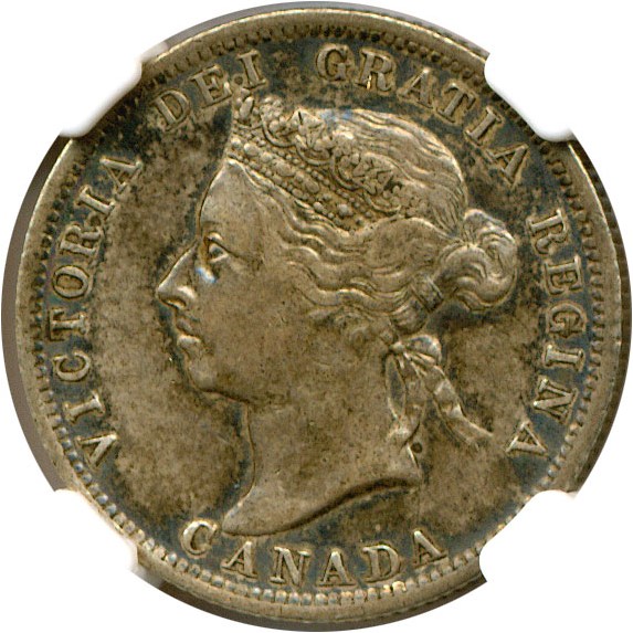 image for: Canada: 1901 25C  NGC XF45
