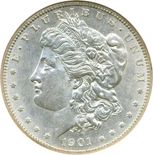 image for: 1901-S $1 NGC MS61