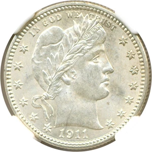 image for: 1911-D 25c NGC MS64