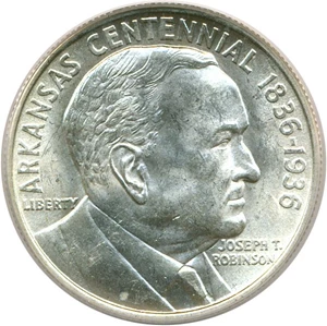 image for: 1936 50c Robinson PCGS MS64