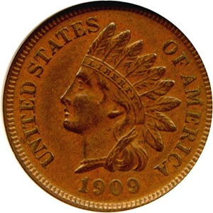 image for: 1909 1c DGS AU58