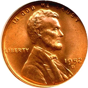 image for: 1952-D 1c NGC MS67 RD