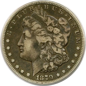image for: Top 100 VAM: 1879-CC $1 Capped Die PCGS F15 (VAM 3)