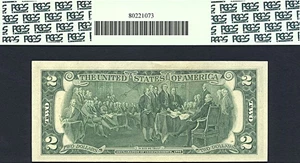 image for: 1976 $2 PCGS Gem CU65 First Day of Issue Stamp & Postmark Salisbury, PA