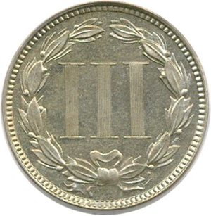 image for: 1866 3cN PCGS Proof 65