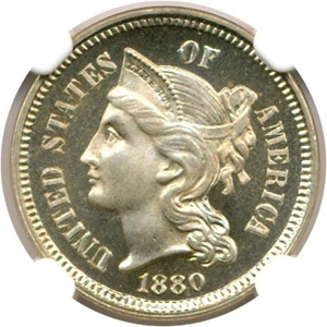 image for: 1880 3cN NGC Proof 66 *Star*