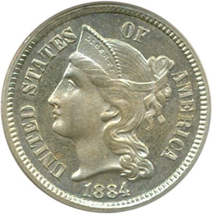 image for: 1884 3cN PCGS Proof 65
