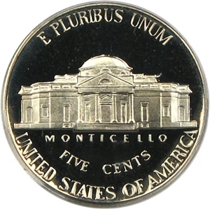 image for: 1989-S 5c PCGS Proof 70 DCameo