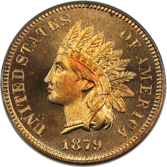 image for: 1879 1c  PCGS/CAC Proof 66 RD