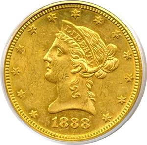image for: 1888-O $10 PCGS MS61