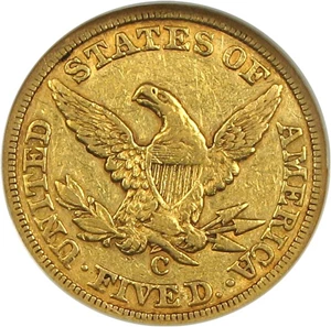 image for: 1846-C $5 NGC XF45