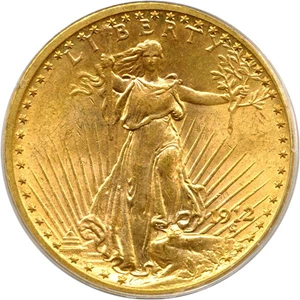 image for: 1912 $20 PCGS/CAC MS63 OGH