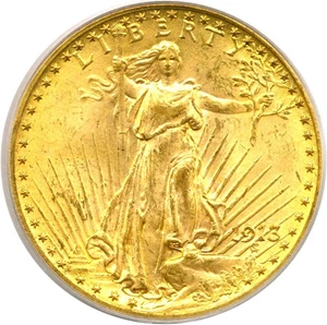 image for: 1913 $20 PCGS/CAC MS63