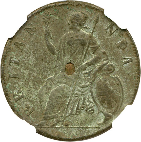 image for: Great Britain: 1690 1/2 D  NGC XF45