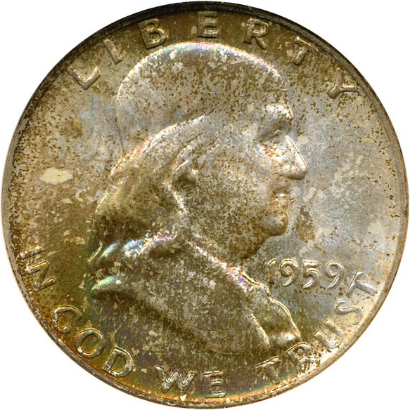 image for: 1959-D 50c  NGC MS66 FBL