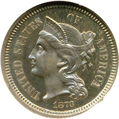 image for: 1873 3cN Closed 3 NGC Proof 65