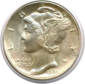 image for: 1924-S 10c PCGS MS63 FB