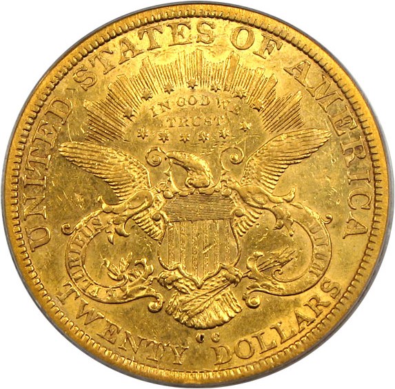 image for: 1878-CC $20  PCGS XF45