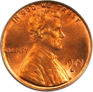 image for: 1979-D 1c PCGS MS67 RD
