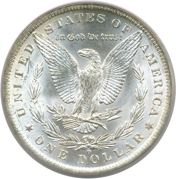 image for: Hot 50 VAM: 1884-O $1 PCGS MS64 (VAM 10  O/O)